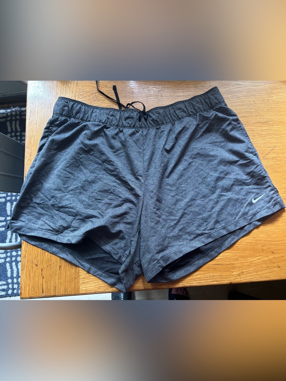 Nike Women's Black Athletic Running Shorts